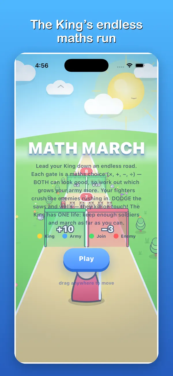 Math March Game