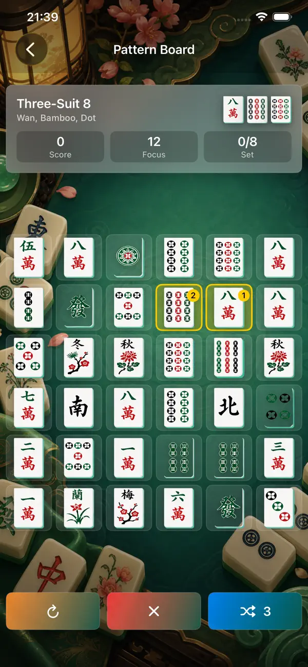 Pattern Mahjong