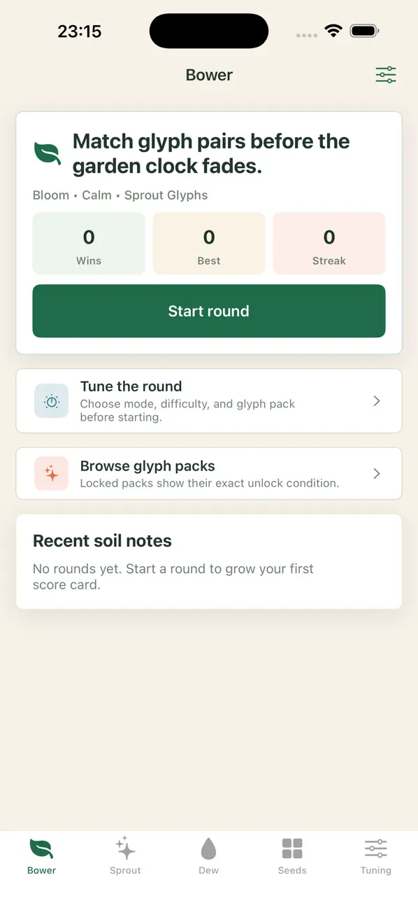 Glyph Garden