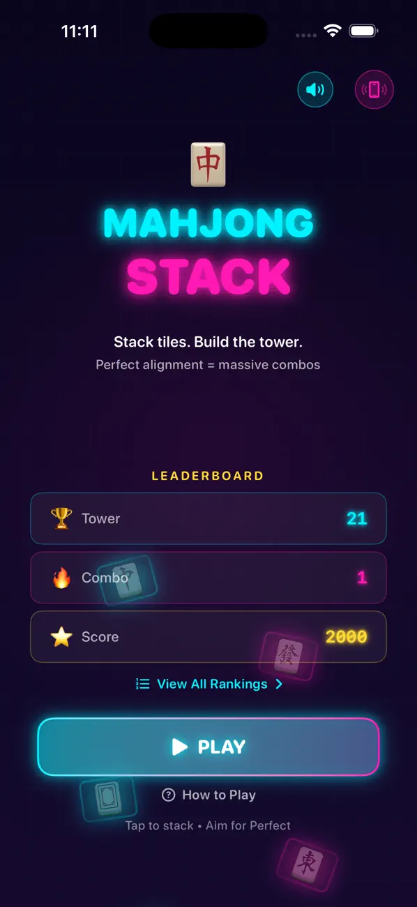 Mahjong Stack