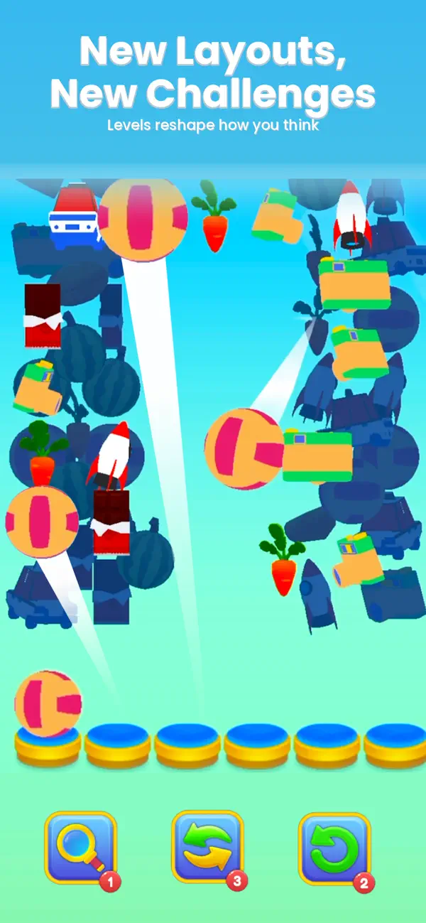 3D Toys: Shadow Match