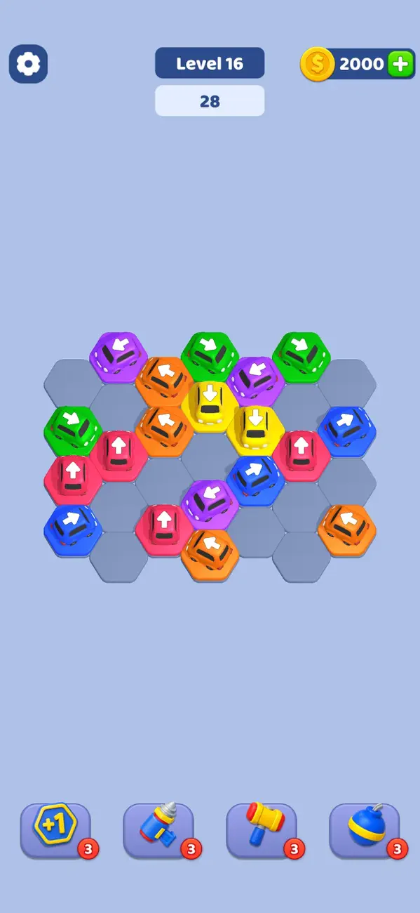 Hexa Car Jam: Arrow Escape