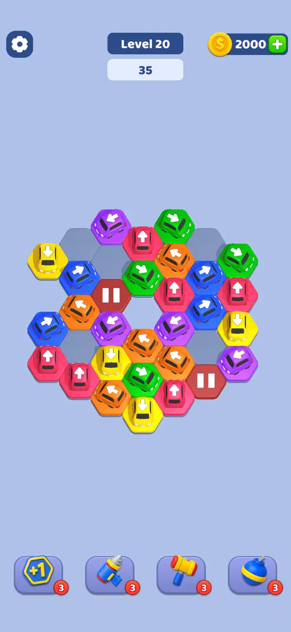 Hexa Car Jam: Arrow Escape