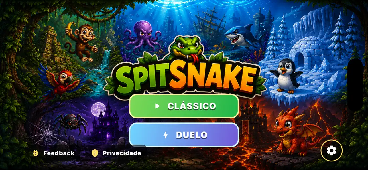 SpitSnake - Jogo da cobrinha