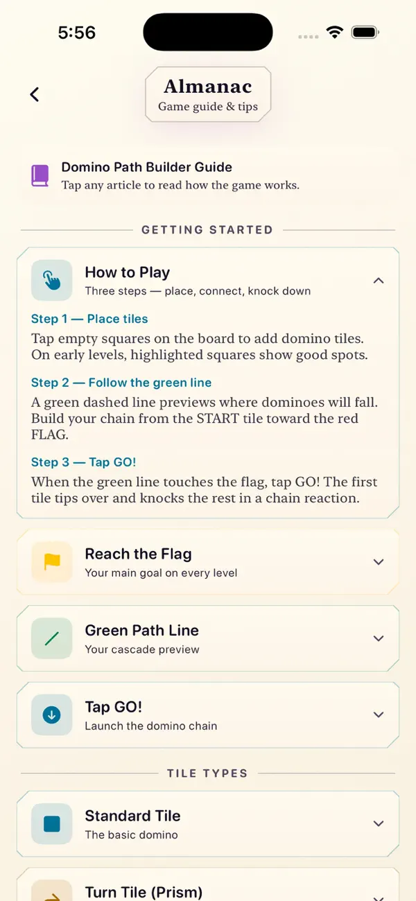 Domino Path Builder