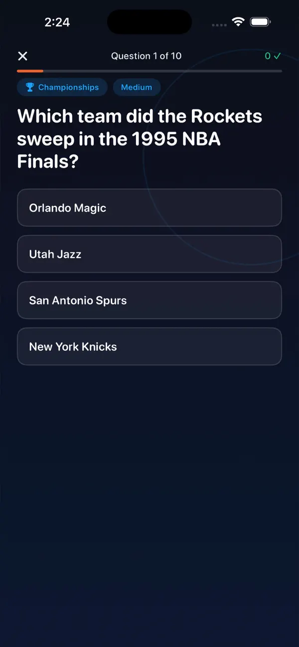 Basketball Hoops Trivia
