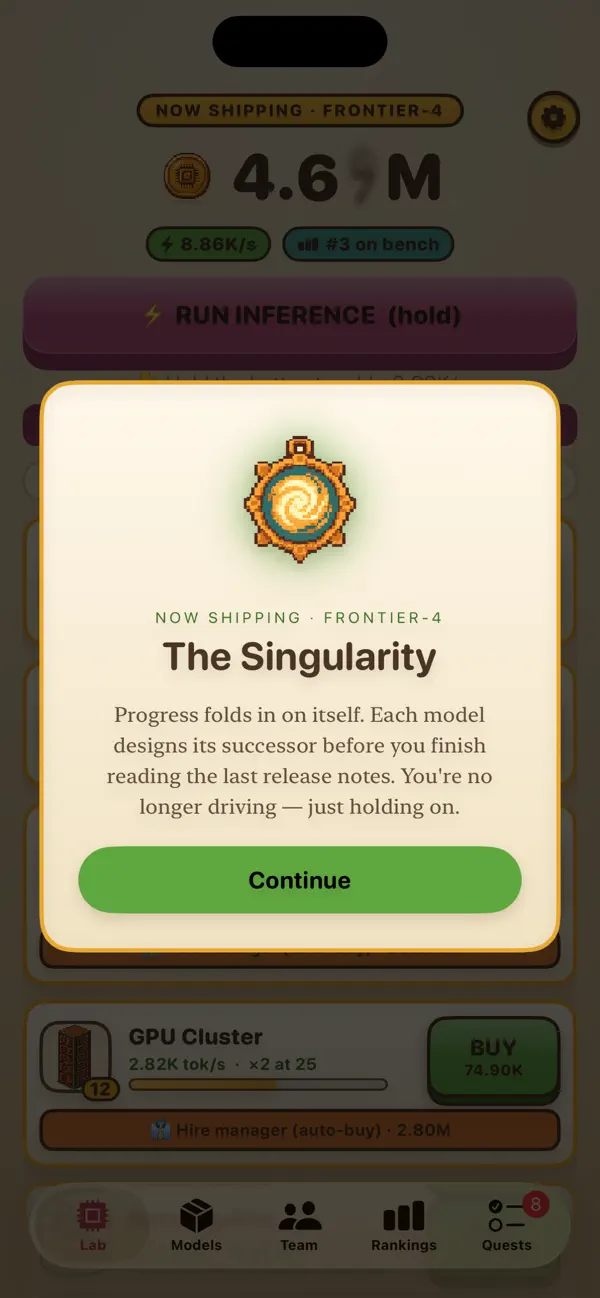 Token Tycoon: AI Lab Idle