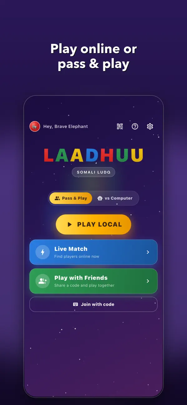 Laadhuu - Somali Ludo