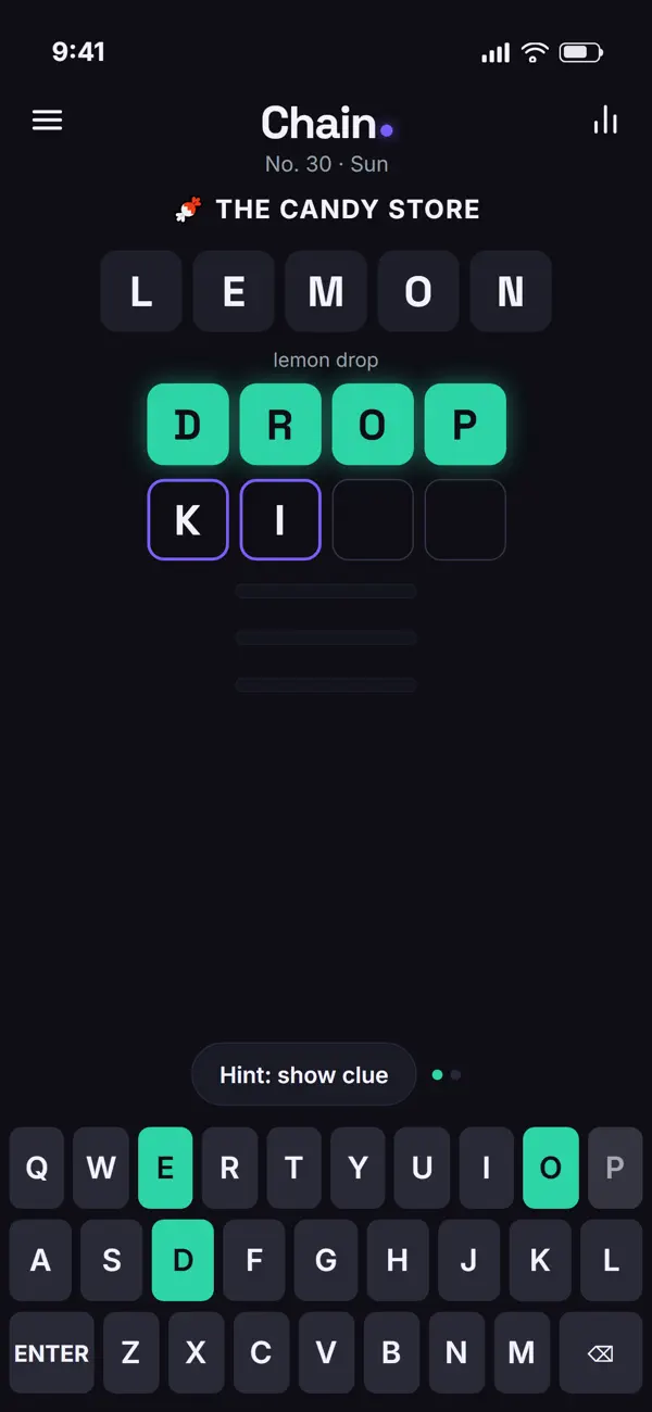 Chain: Daily Word Puzzle