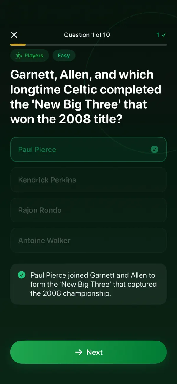 Celtics Trivia