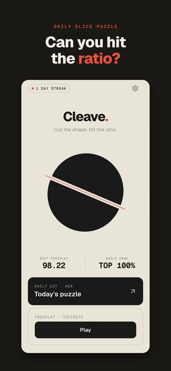 Cleave: Slice Master