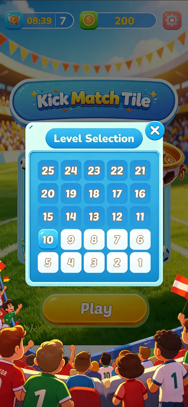 Kick Match Tile