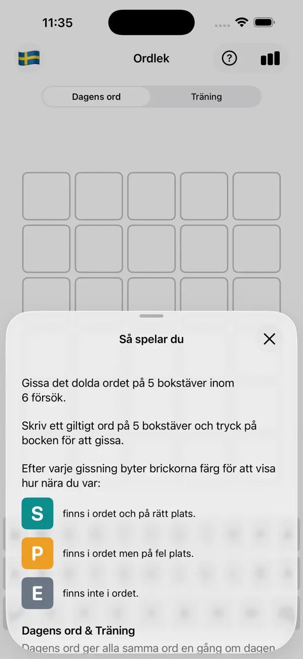 Ordlek – Word Game