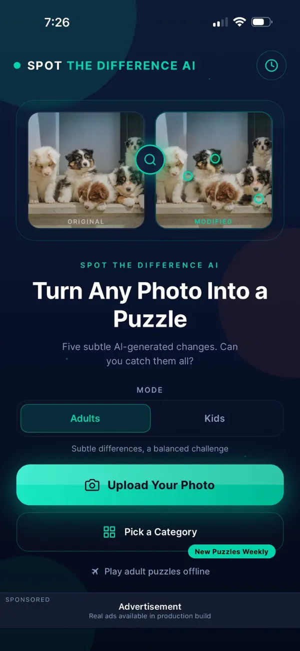 Spot the Difference AI