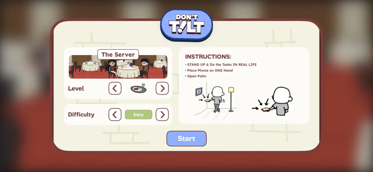 Don't Tilt!
