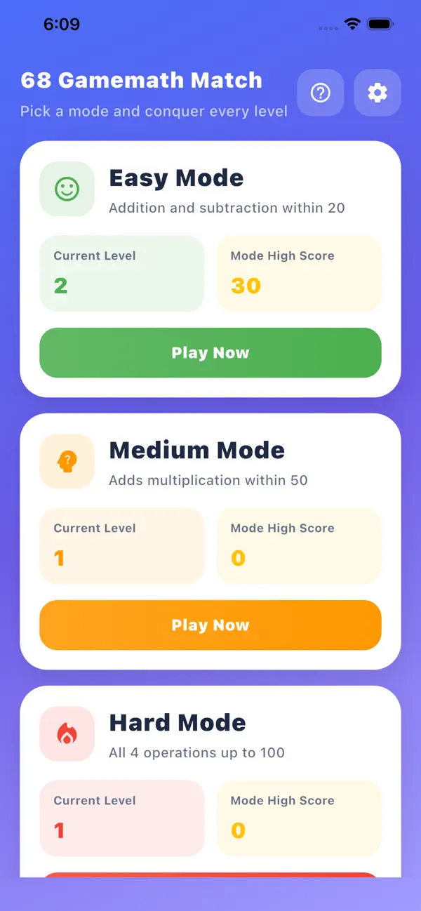 68 Gamemath Match