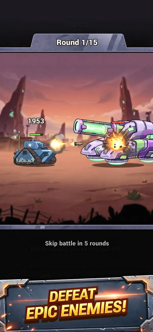 Steelborn: Tank Idle RPG