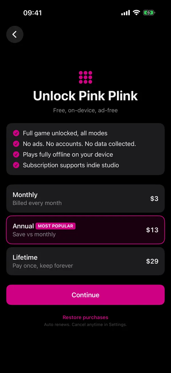 Pink Plink