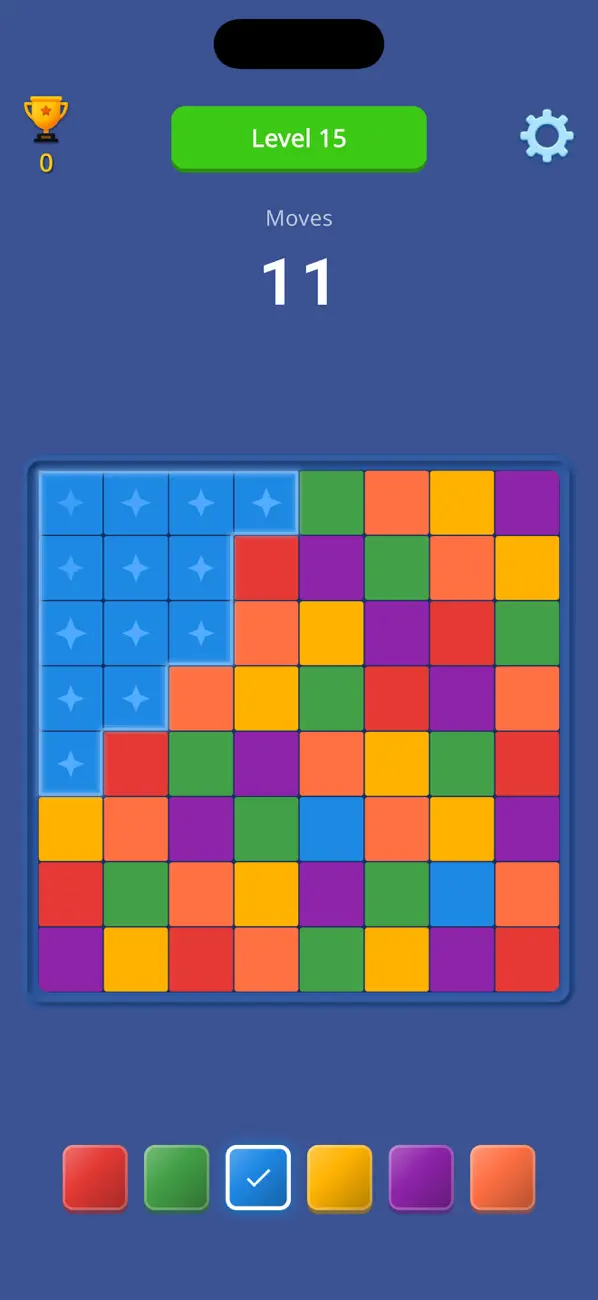 Flood Rush: Color Flood Puzzle