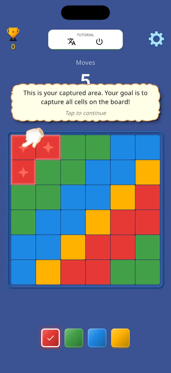 Flood Rush: Color Flood Puzzle