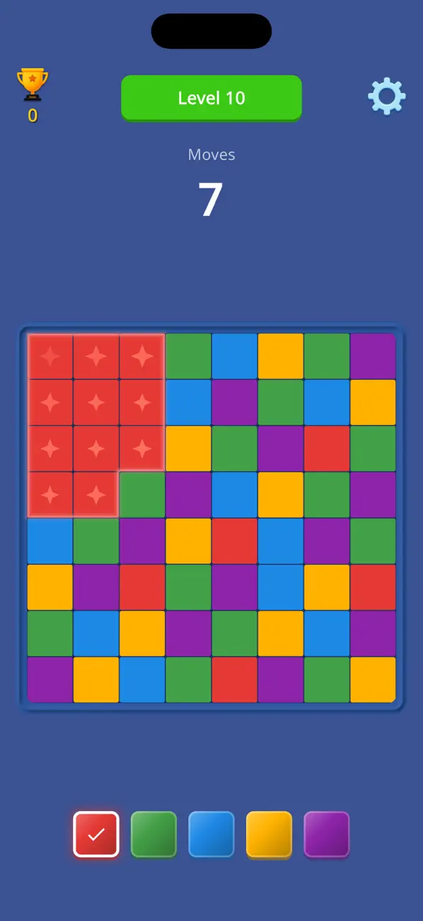 Flood Rush: Color Flood Puzzle
