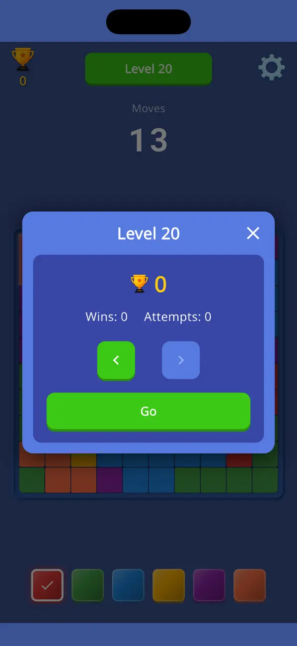 Flood Rush: Color Flood Puzzle