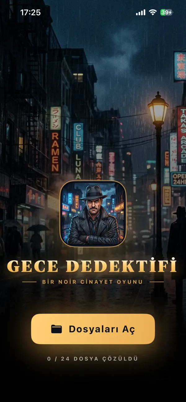 Gece Dedektifi: Cinayet Çözümü