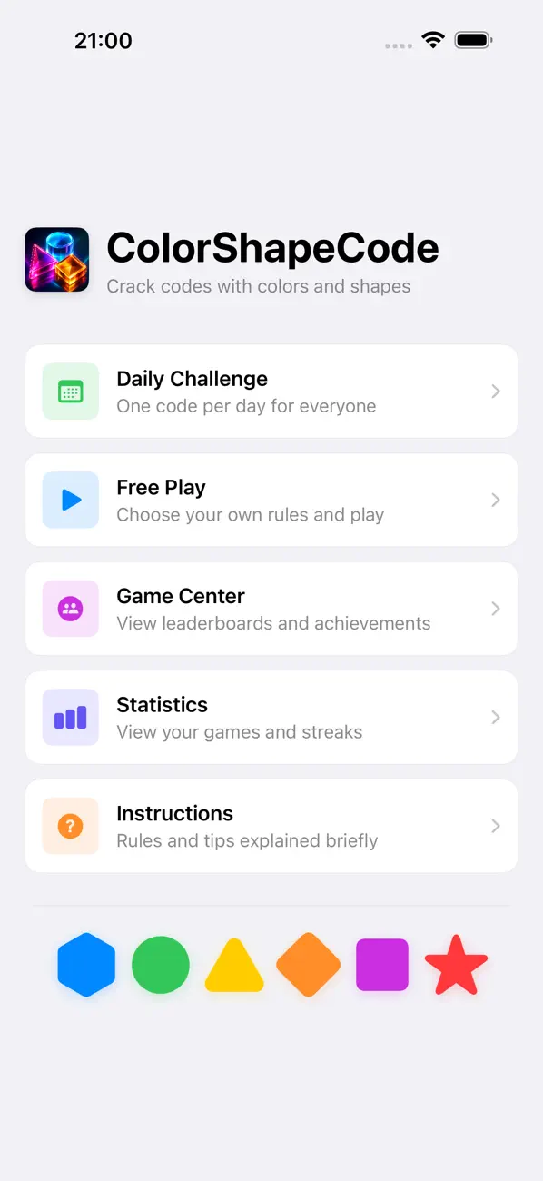 ColorShapeCode