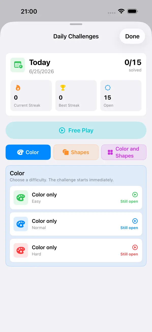 ColorShapeCode