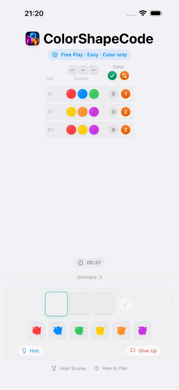 ColorShapeCode