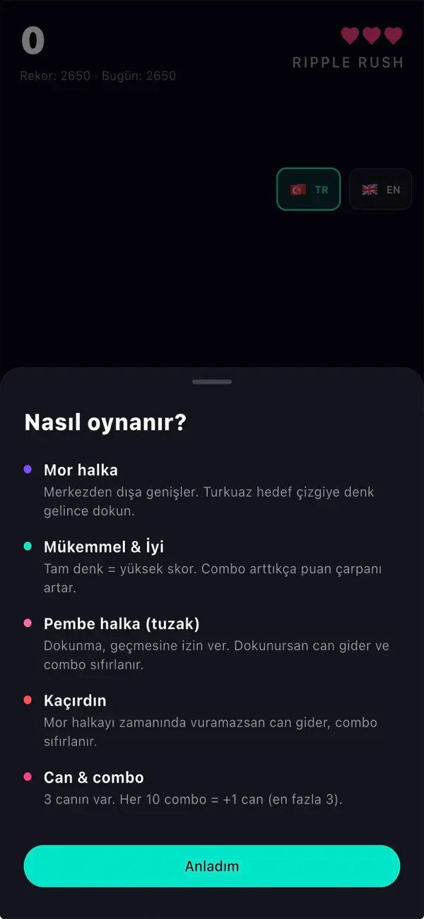 Ripple Rush: Nabız