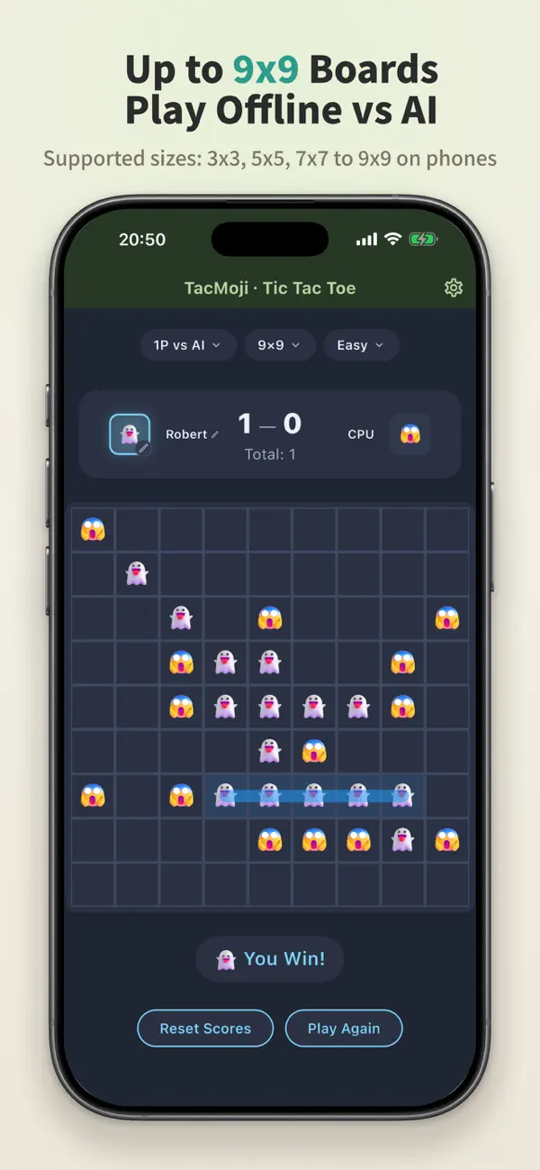 TacMoji · Tic-Tac-Toe