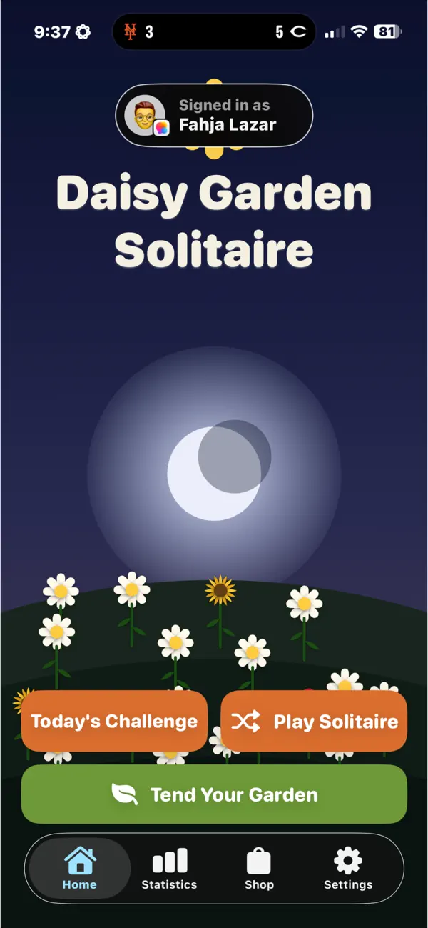 Daisy Garden Solitaire