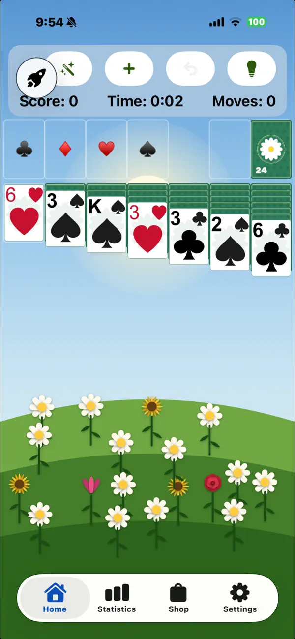 Daisy Garden Solitaire