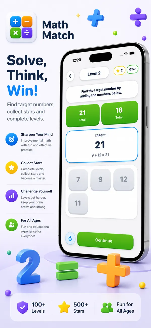 Math Match: Number Game