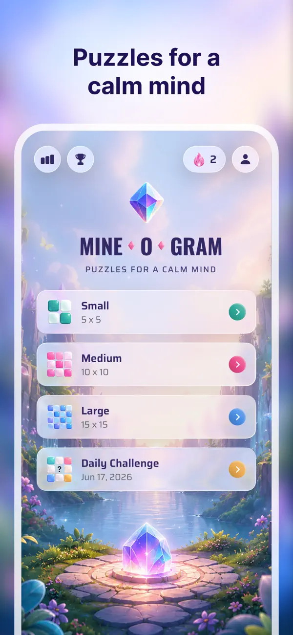 Mine-O-Gram: Logic Puzzle Game