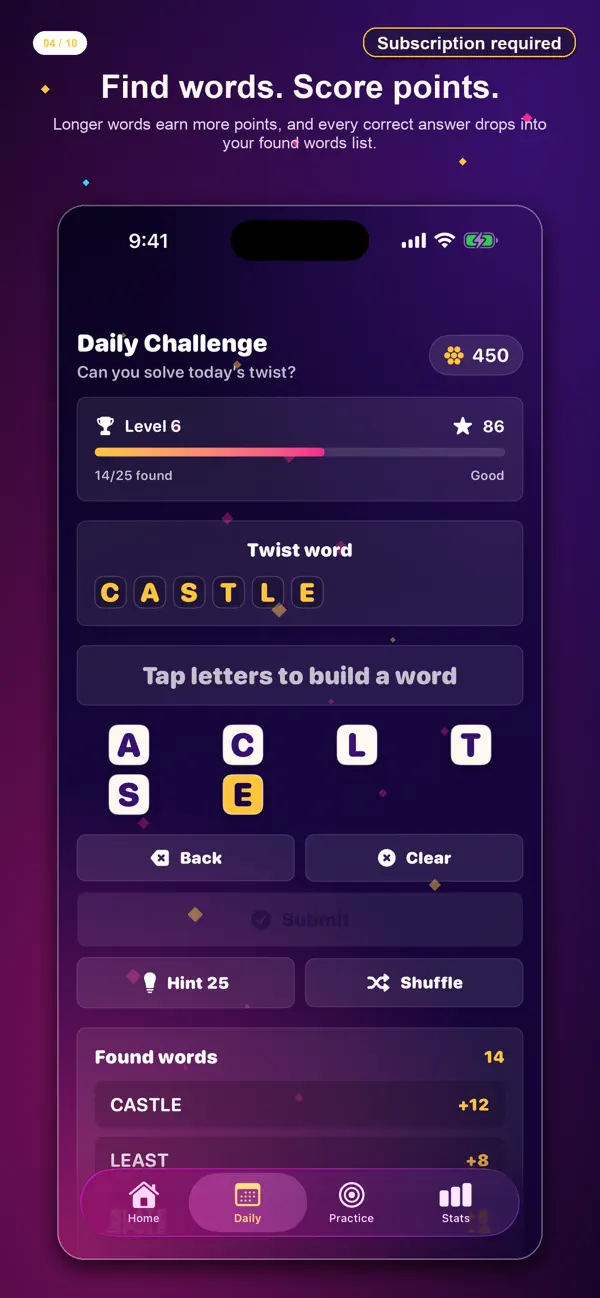 Daily Word Twist: Anagrams