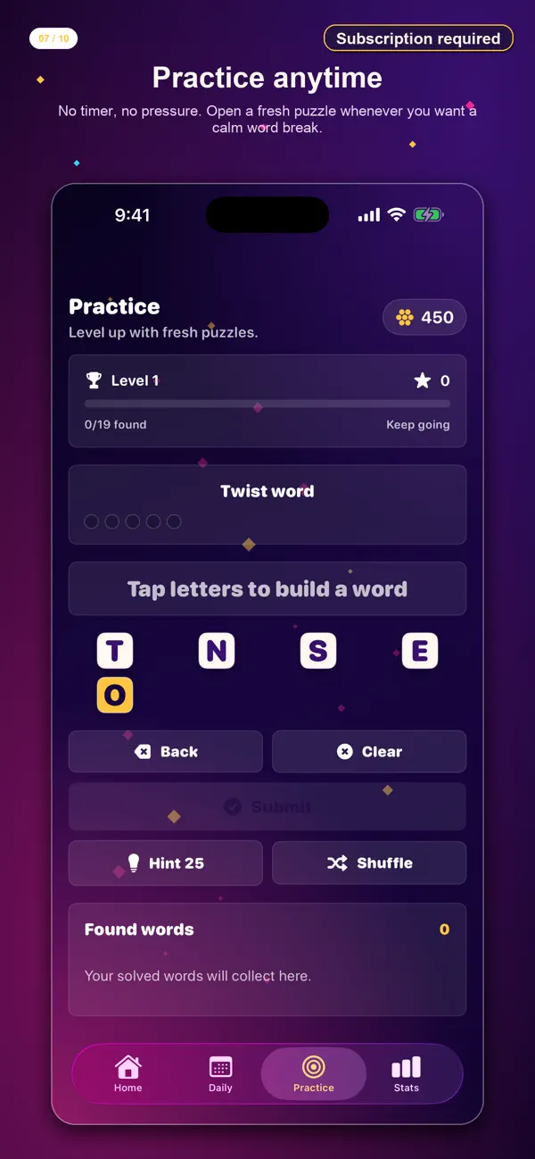 Daily Word Twist: Anagrams