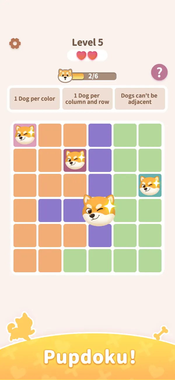 Pupdoku: Logic Puzzle Game