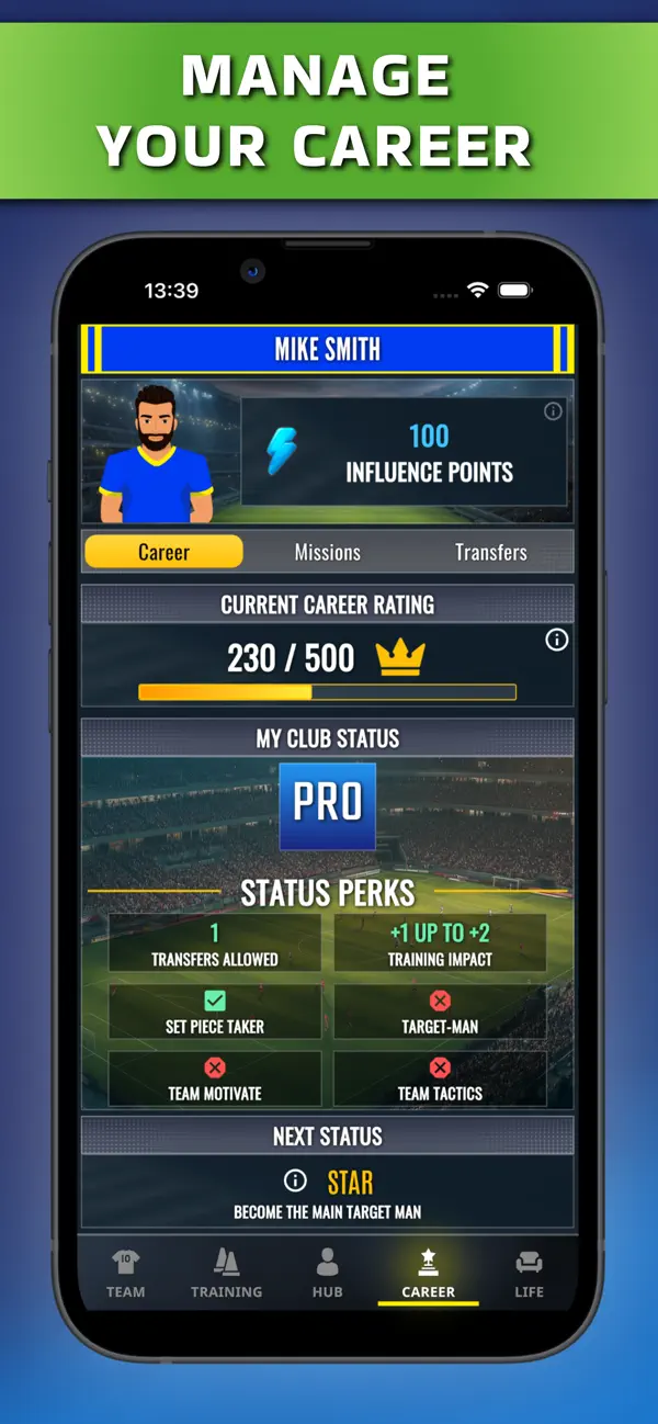 Ultimate Star: Soccer Legend