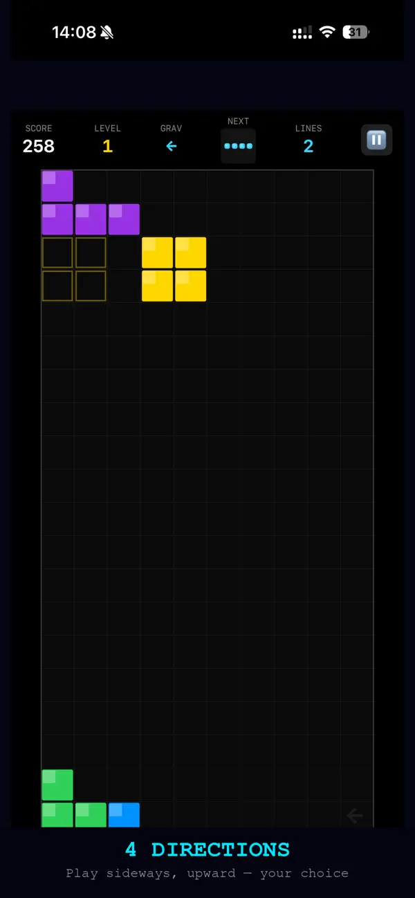 GRAVITATOR: Block Puzzle