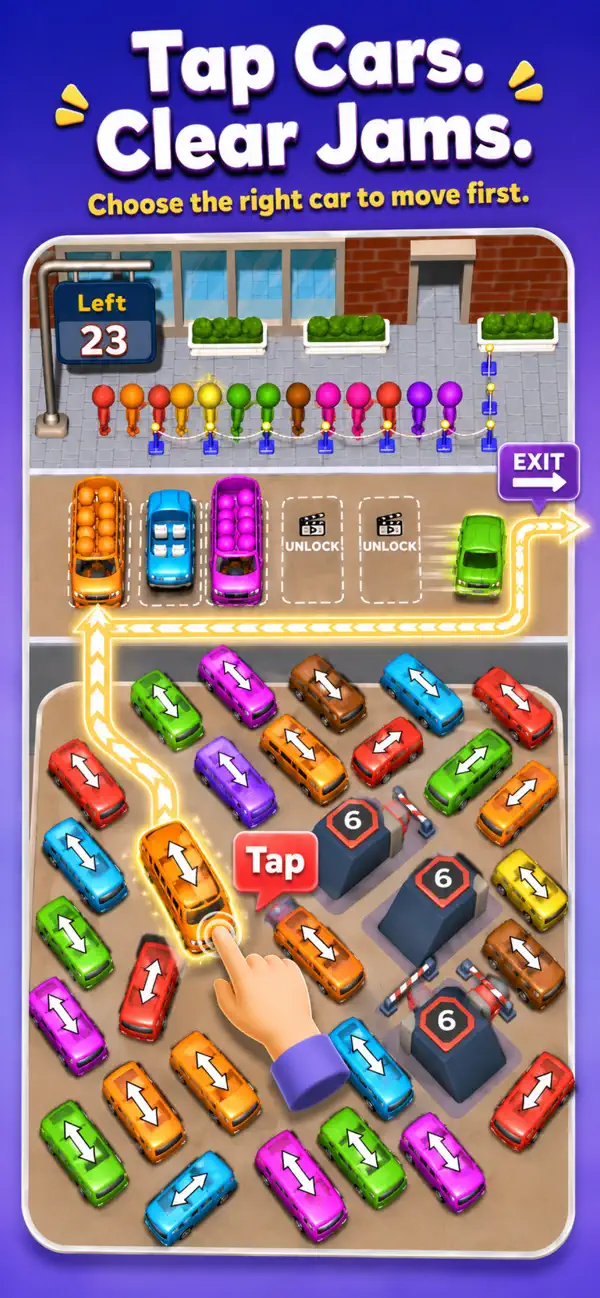 Car Jam: Bus Traffic