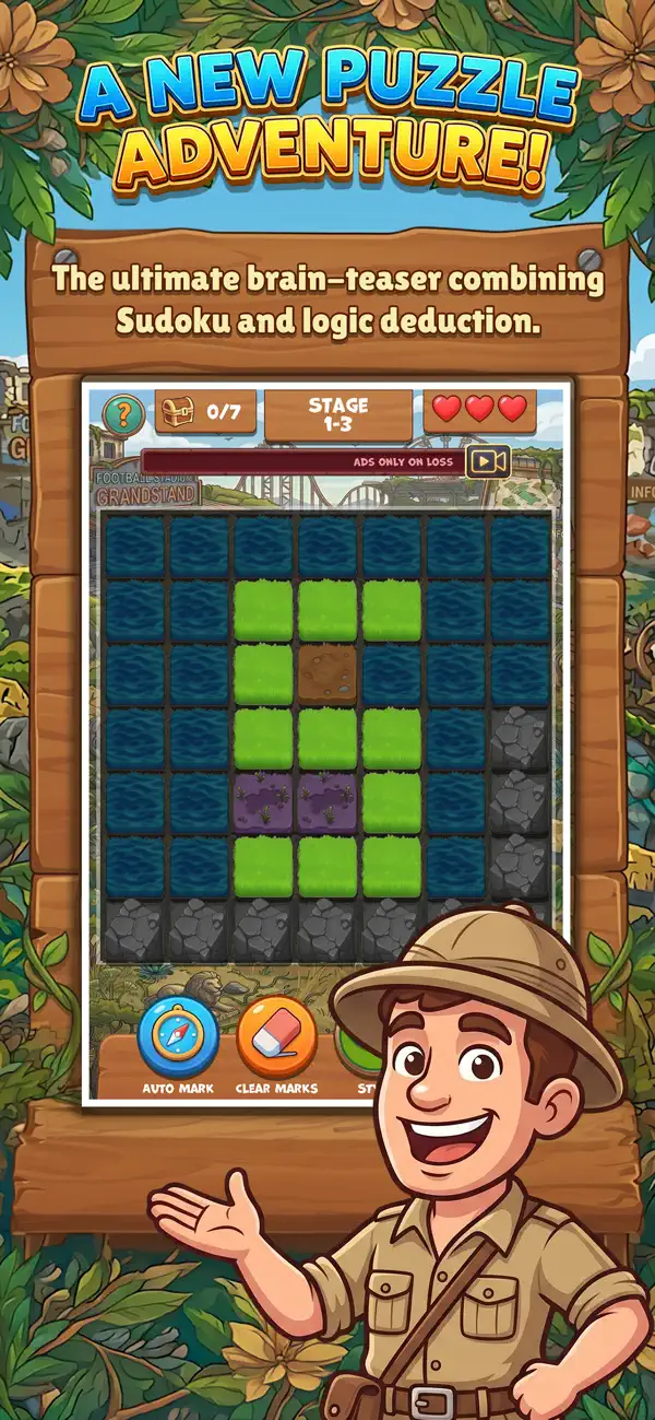 Treasudoku: Sudoku Block Quest