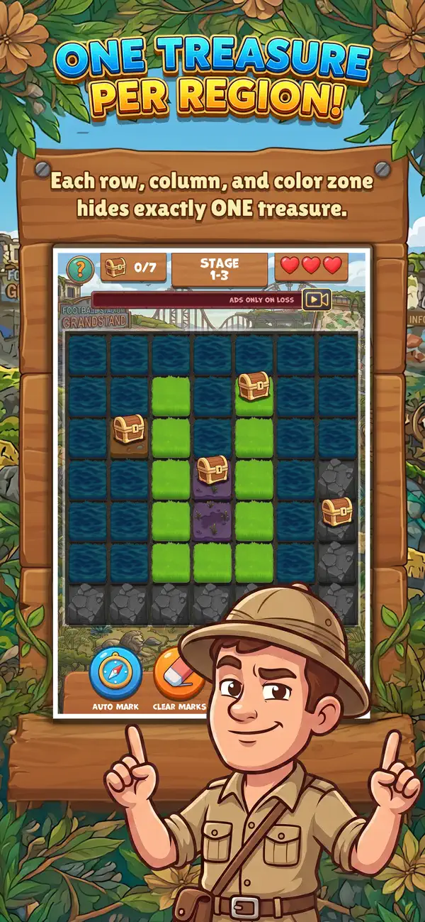 Treasudoku: Sudoku Block Quest