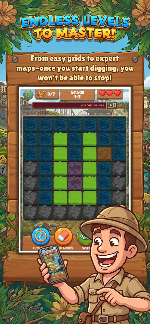Treasudoku: Sudoku Block Quest