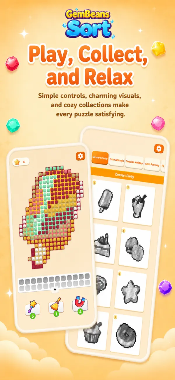GemBeans Sort