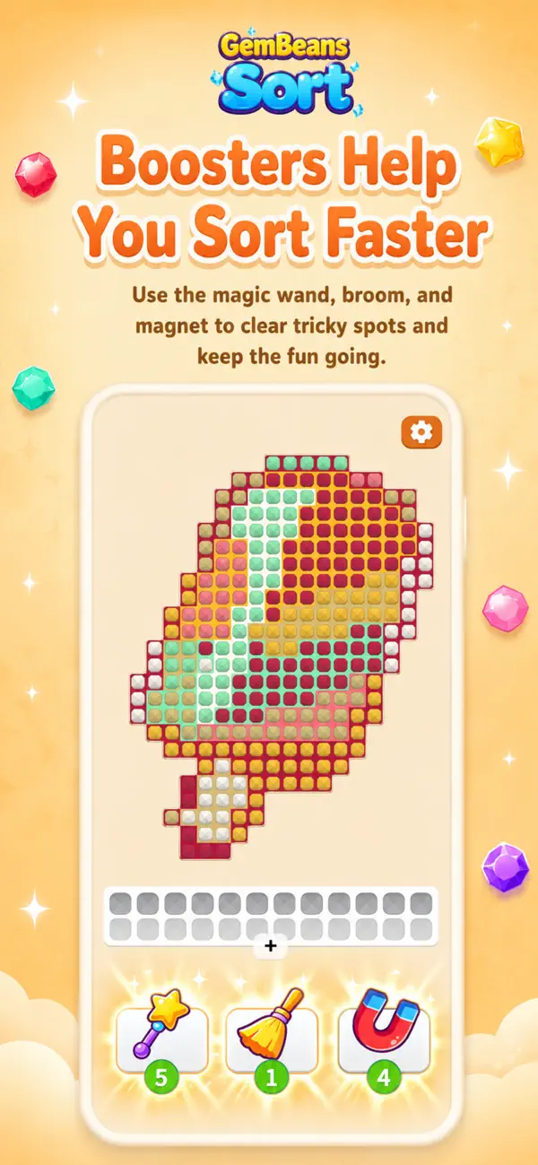 GemBeans Sort