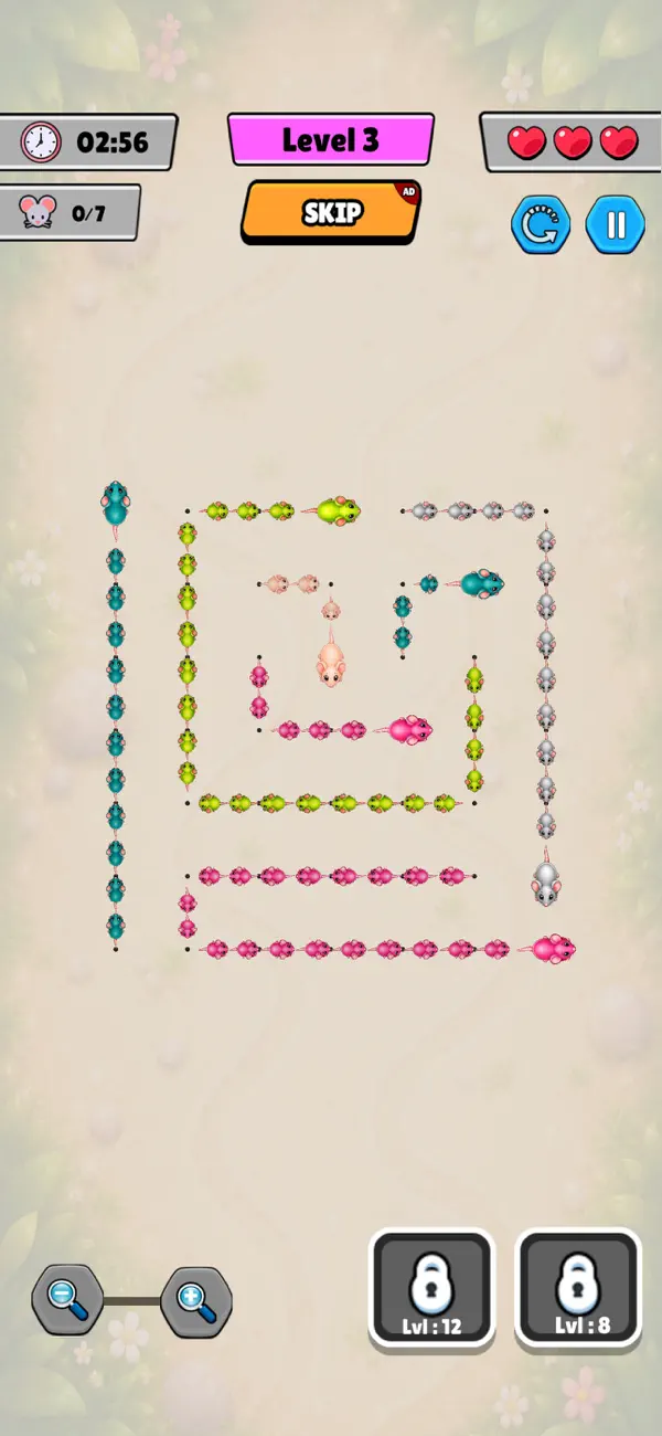 Mouse Escaped Puzzle Logic