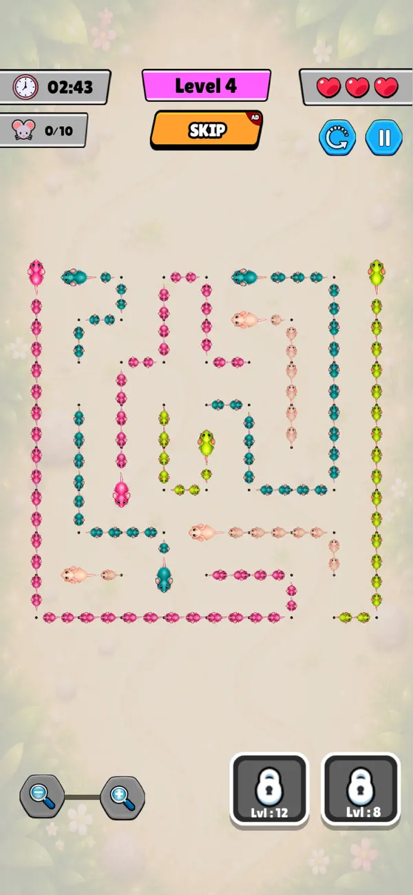 Mouse Escaped Puzzle Logic
