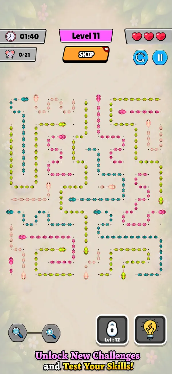 Mouse Escaped Puzzle Logic